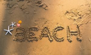 writing in the sand