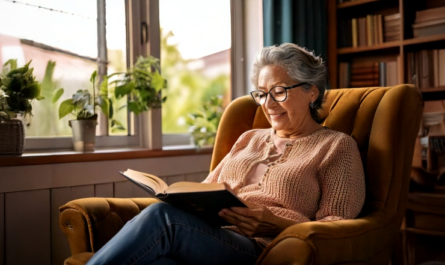 woman reading book as beta reader Real Life Retirement