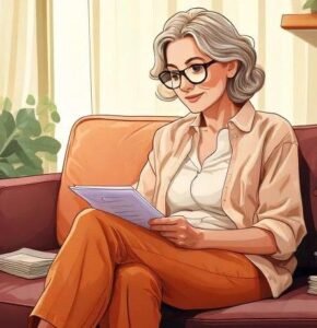 Beta reader helps authors by reading manuscript Real Life Retirement