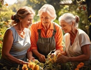 Master gardener teaching retirees Real Life Retirement