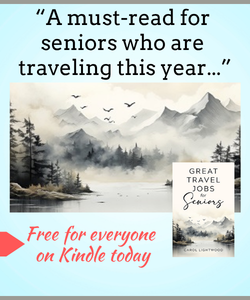 travel jobs for seniors free on Kindle today